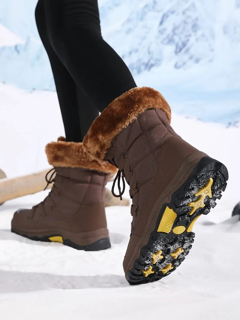Women's Warm Winter Hiking Boots