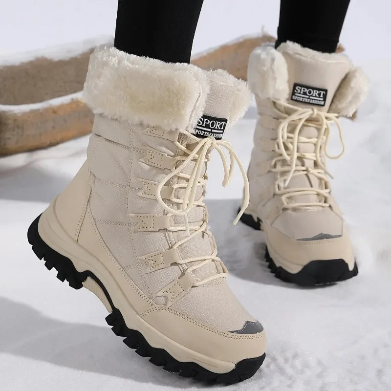 Women's Warm Winter Hiking Boots