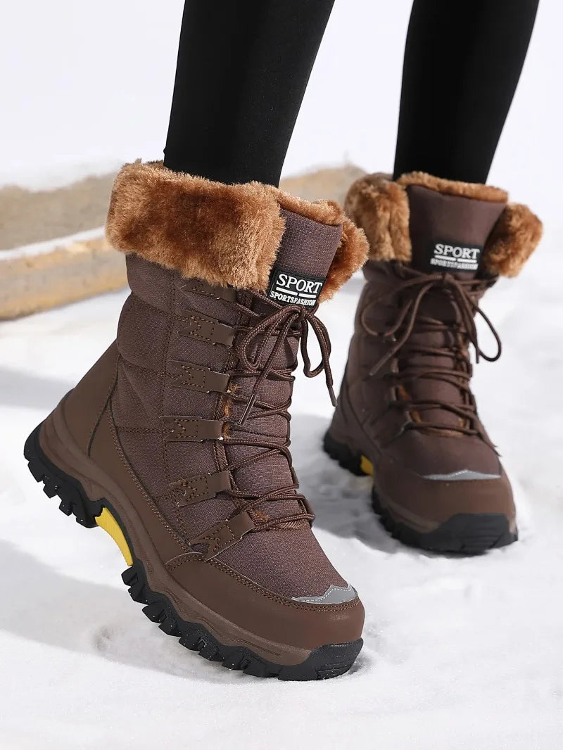 Women's Warm Winter Hiking Boots