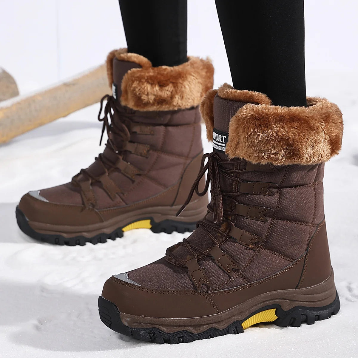 Women's Warm Winter Hiking Boots
