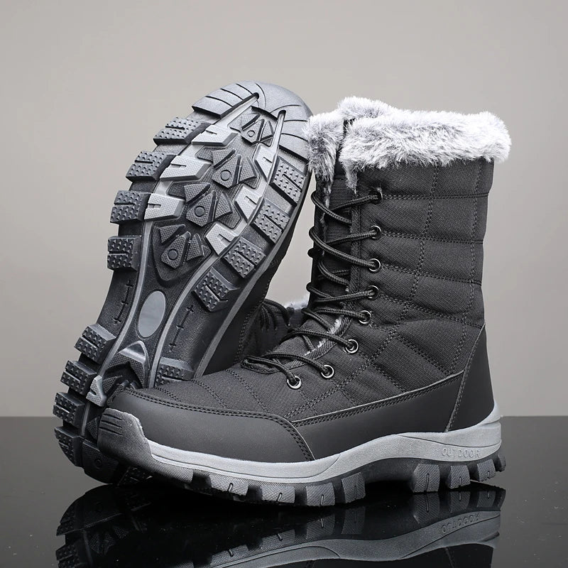 Men's Warm Winter Hiking Boots