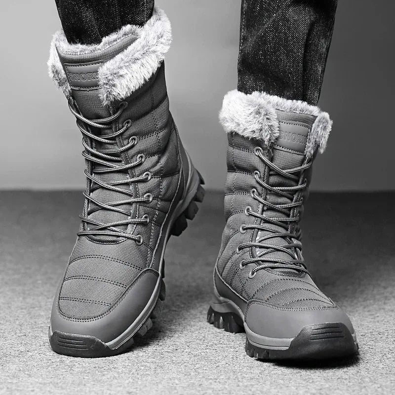 Men's Warm Winter Hiking Boots
