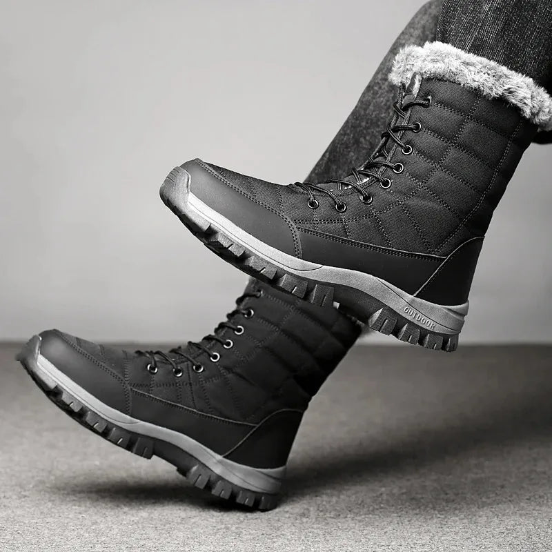 Men's Warm Winter Hiking Boots