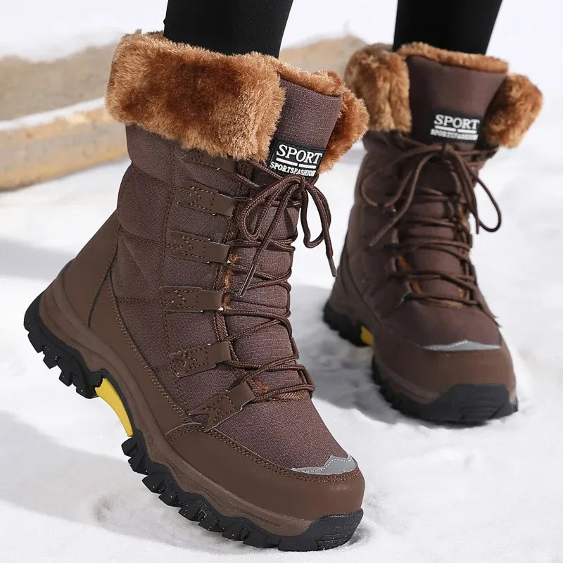 Women's Warm Winter Hiking Boots