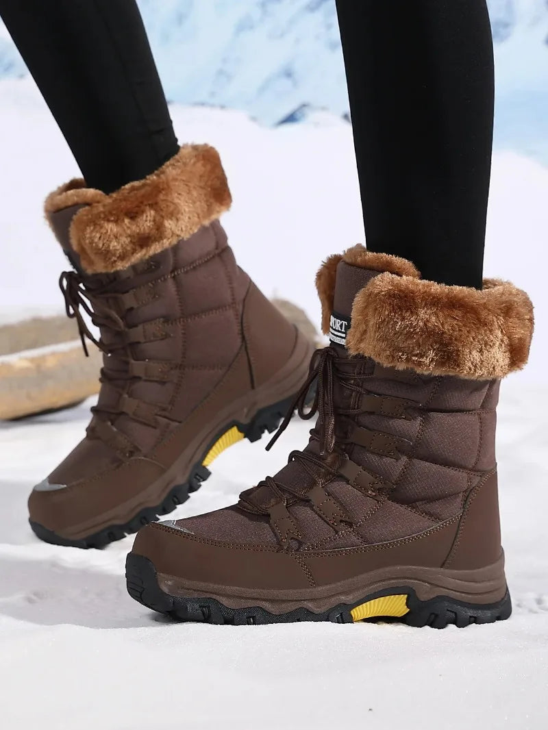 Women's Warm Winter Hiking Boots