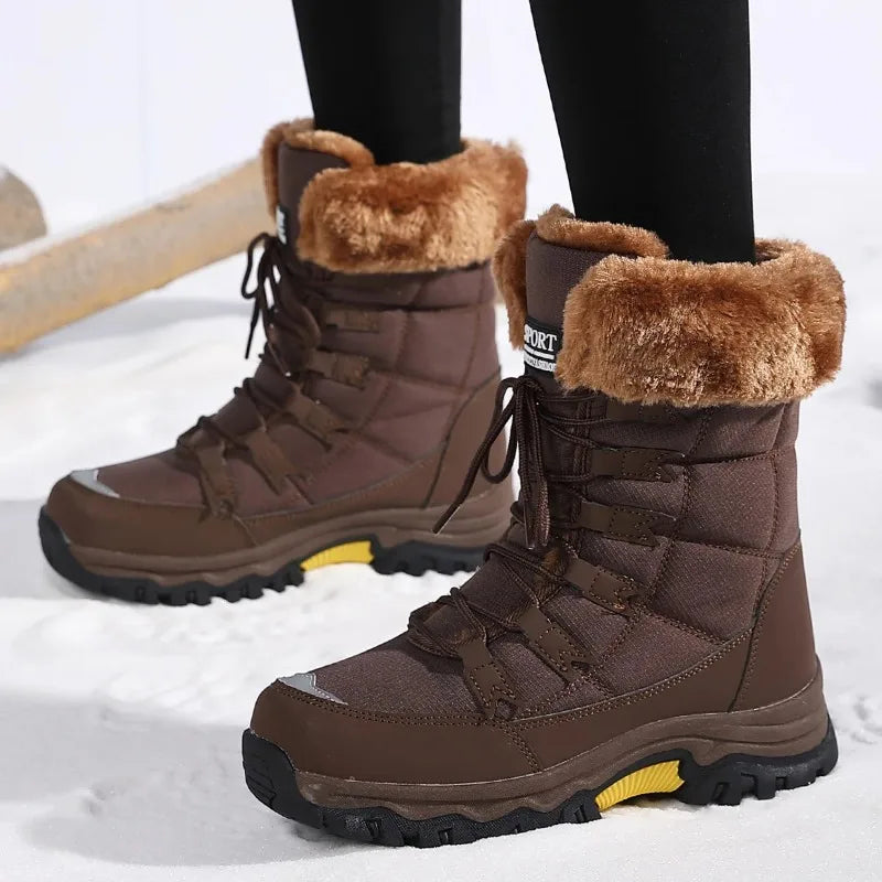 Women's Warm Winter Hiking Boots