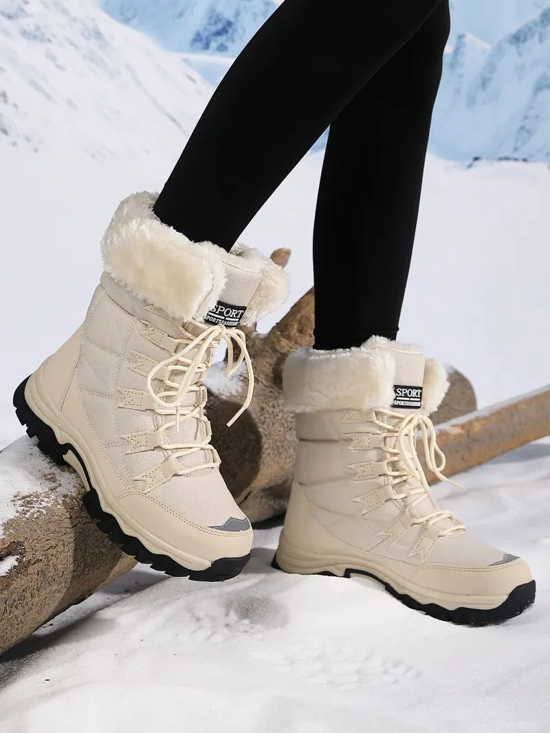 Women's Warm Winter Hiking Boots