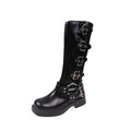 Women's Classy Vintage Side-Buckle Boots