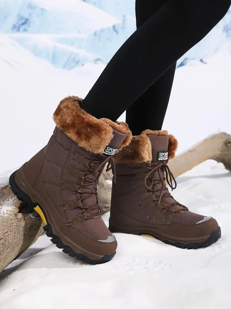 Women's Warm Winter Hiking Boots