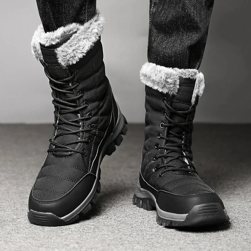 Men's Warm Winter Hiking Boots