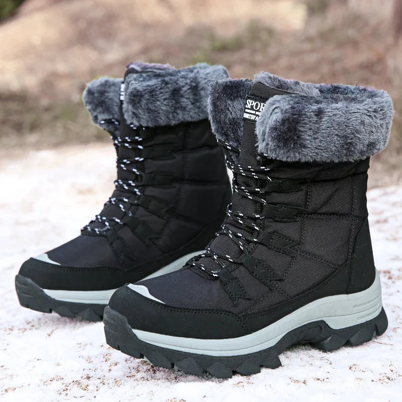 Women's Warm Winter Hiking Boots