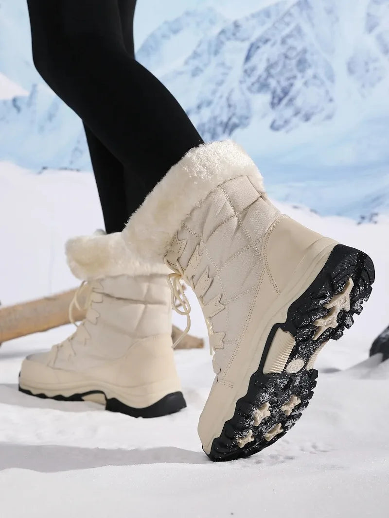 Women's Warm Winter Hiking Boots