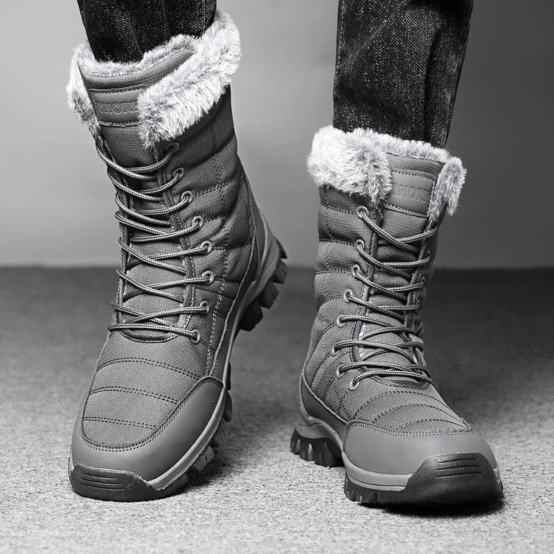 Men's Warm Winter Hiking Boots